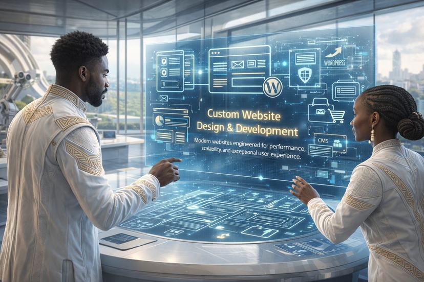 Custom Website Design & Development