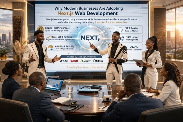 Why Modern Businesses Are Adopting Next.js Web Development